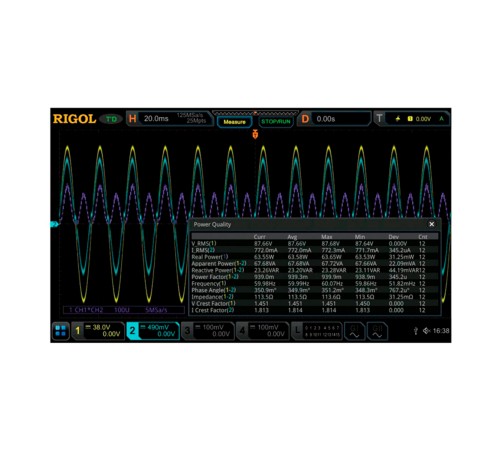 Опция анализа мощности DS7000-PWR