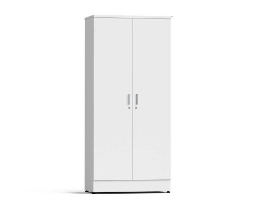 Шкаф для одежды 900х500х2000 мм белый