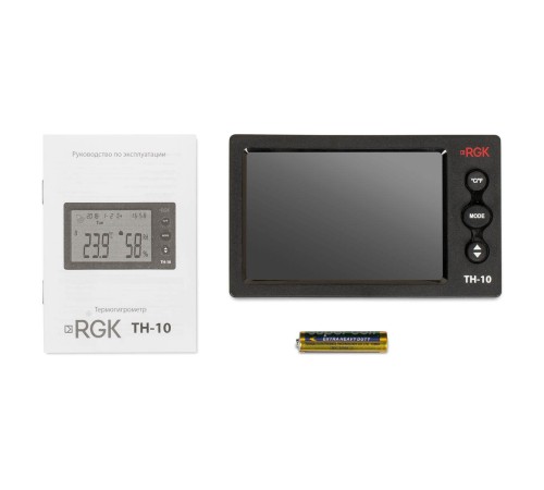 Комплект термогигрометра RGK TH-10 и термометра AMO T105 Комплект термогигрометра RGK TH-10 и термометра AMO T105