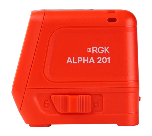 Лазерный уровень RGK ALPHA 201 с красным лучом