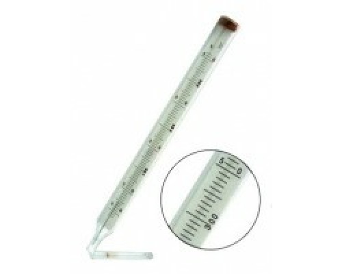 Термометр технический угловой ТТ-МК У №2, ВЧ 240 мм, НЧ 141 мм, ЦД 0,5