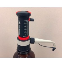 BRAND 4720420 Дозатор Seripettor Pro для бутылок, 0.2-2 мл, для щелочей, буферов и растворов до 60°C