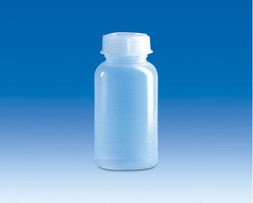 Бутыль VITLAB широкогорлая с винтовой крышкой PE-LD объем 100 мл, PE-LD