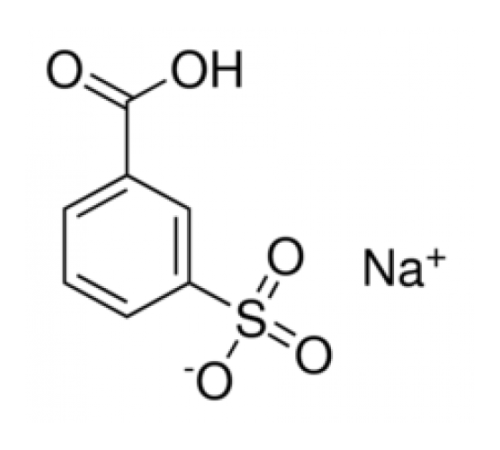 3-сульфобензойной кислоты мононатриева соль, 97%, Alfa Aesar, 500 г