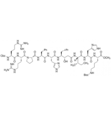 Z-Arg-Arg-Pro-Phe-His-Sta-Ile-His-NβBoc-Lys метиловый эфир 85% (ВЭЖХ) Sigma C9415