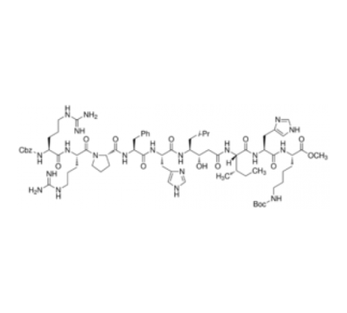 Z-Arg-Arg-Pro-Phe-His-Sta-Ile-His-NβBoc-Lys метиловый эфир 85% (ВЭЖХ) Sigma C9415