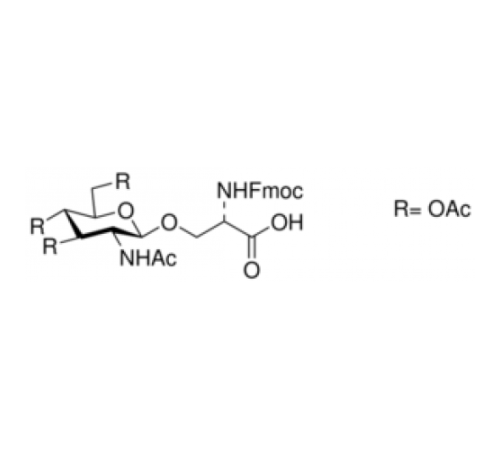 Fmoc-L-Ser ((Ac) ββ D-GlcNAcβOH 95% (ВЭЖХ) Sigma SMB00299