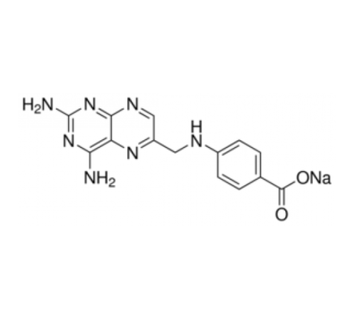 Натриевая соль 4- (N- [2,4-диамино-6-птеридинилметил] амино) бензойной кислоты 95% (ТСХ) Sigma D1393