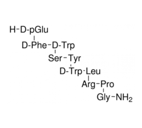 [D-pGlu1, D-Phe2, D-Trp3,6βLH-RH 97% (ВЭЖХ) Sigma L2636