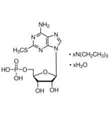 Твердый гидрат соли 2-метилтиоаденозин-5'-монофосфата, триэтиламмония, 98% (ВЭЖХ) Sigma M1434