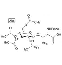 Fmoc-L-Thr ((Ac) 3-бета-D-GlcNAcβOH 95% (ВЭЖХ) Sigma SMB00300