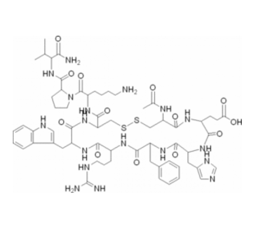 N-Ацетил- [Cys4,10, D-Phe7ββ Фрагмент 4-13 стимулирующего гормона меланоцитов 95% (ВЭЖХ) Sigma M7907