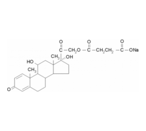 Преднизолон 21-гемисукцинат натриевая соль 95%, порошок Sigma P4153