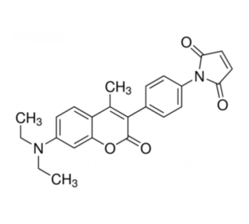 7-диэтиламино-3- (4-малеимидофенилβ4-метилкумарин Биореагент, подходящий для флуоресценции, 90% (HPCE) Sigma 96669