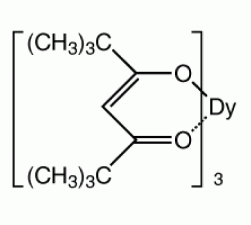 Трис (2,2,6,6-тетраметил-3,5-гептандионато) диспрозий (III), 98%, Alfa Aesar, 2г