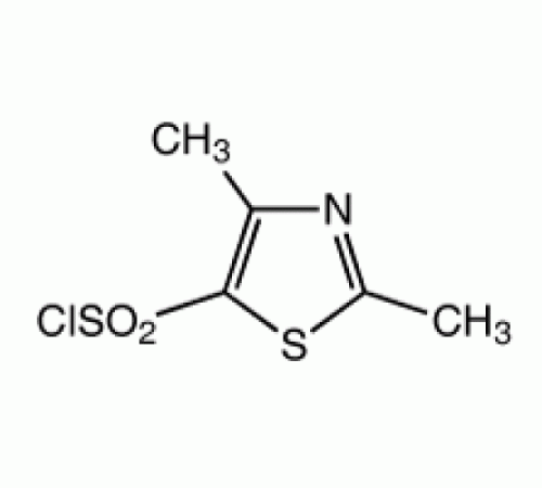 2,4-диметил-1,3-тиазол-5-сульфанил хлорид, 97%, Maybridge, 10г