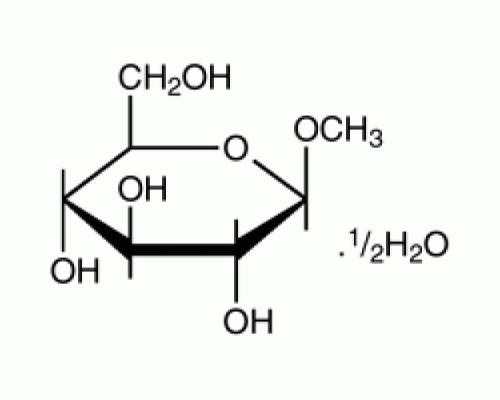 Полугидрат метиβ β D-глюкопиранозида 99,0% (сумма энантиомеров, ВЭЖХ) Sigma 66950