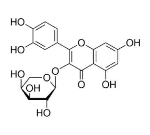 Кверцетин 3-ββ L-арабинопиранозид 95% (ВЭЖХ) Sigma 75759