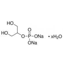 Гидрат динатриевой солиβГлицерофосфата 2,4 мкмоль%βИзомер ((на основе C3H7O6PNa2With x H2O)) Sigma G6376