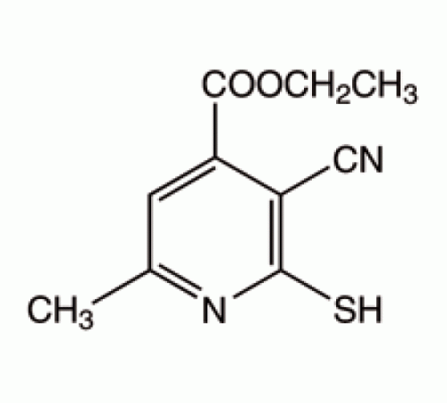 Этил-3-циано-2-меркапто-6-метилпиридин-4-карбоновой кислоты, 97%, Alfa Aesar, 1 г