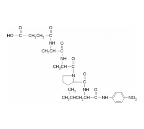 Субстрат п-нитроанилидной протеазы N-сукцинил-Ala-Ala-Pro-Leu Sigma S8511