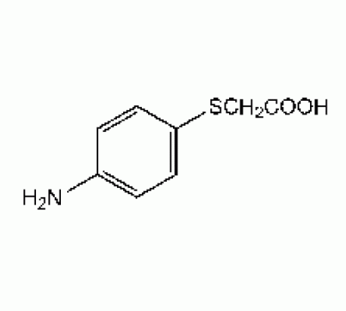 (4-аминофенилтио) уксусной кислоты, 97%, Alfa Aesar, 1г