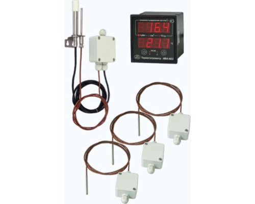 Термогигрометр ИВА-6Б2-К с измерительным преобразователем влажности и температуры ДВ2ТСМ-5Т-5П-АК