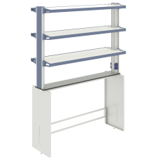 Технологическая стойка островная ЛАБ-PRO ТСОв 150.20/40.90/195